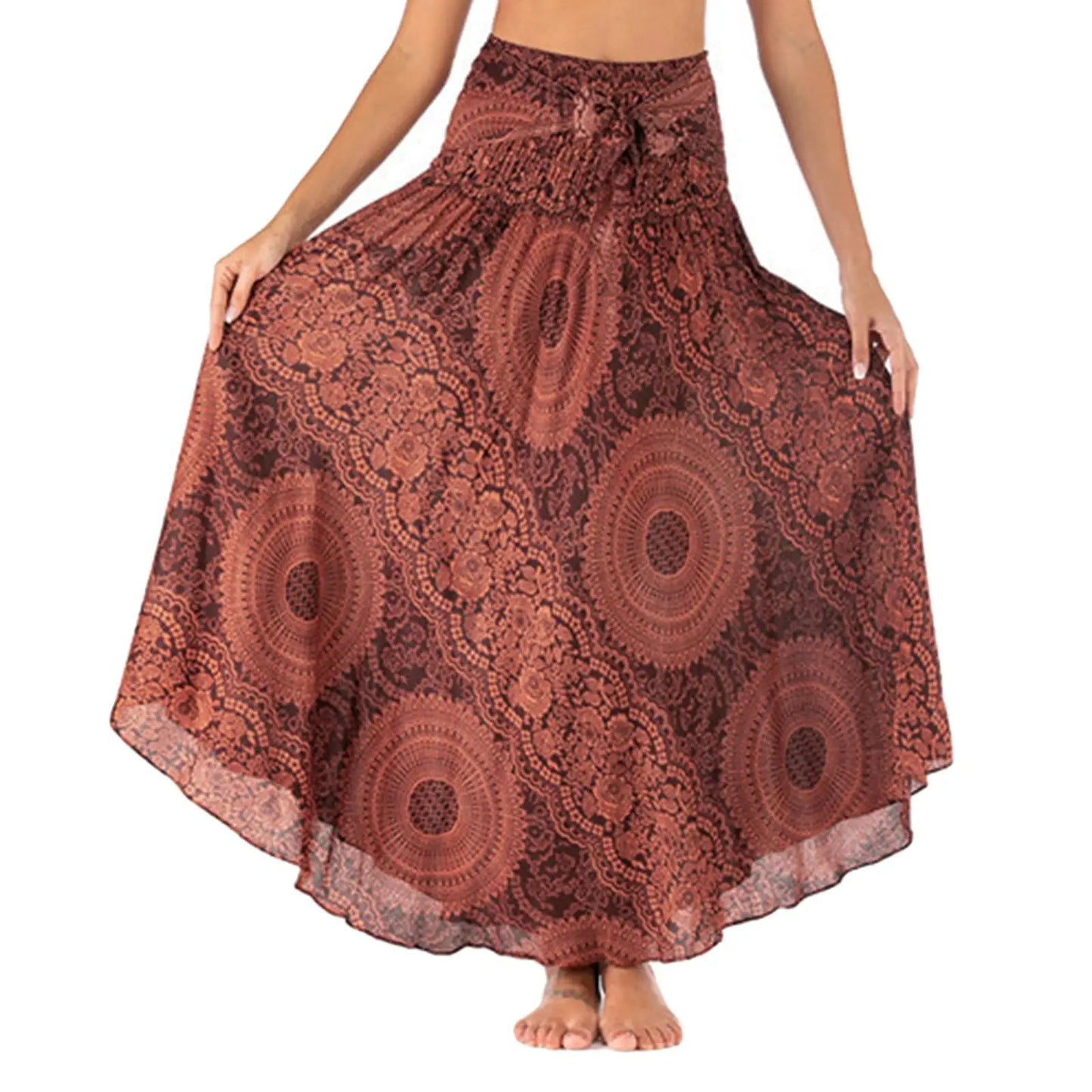 Juniper Floral Elastic Skirt
