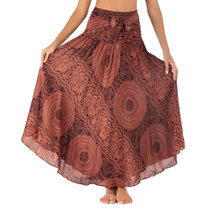 Juniper Floral Elastic Skirt