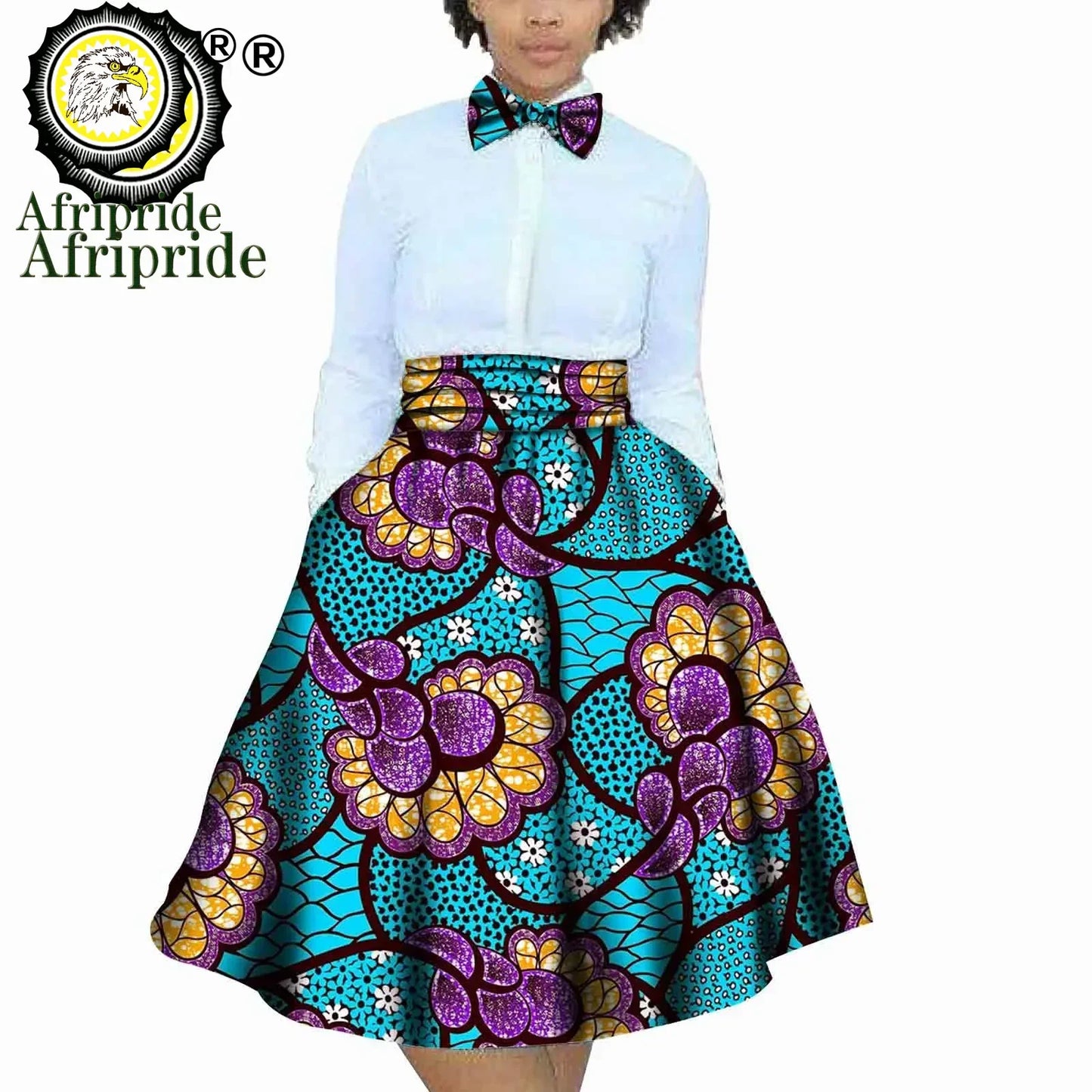 Amara Ankara Print Skirt