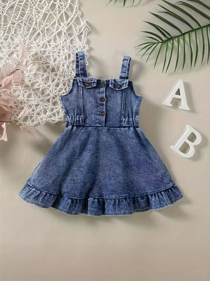 Indigo Denim Romper