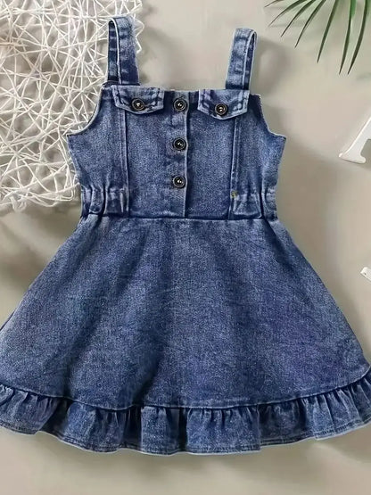 Indigo Denim Romper