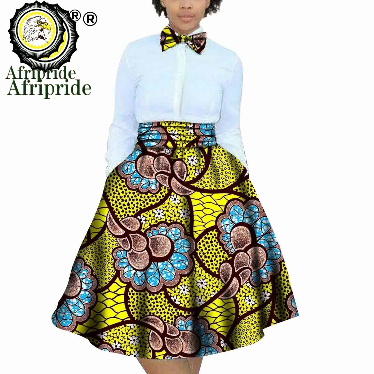 Amara Ankara Print Skirt
