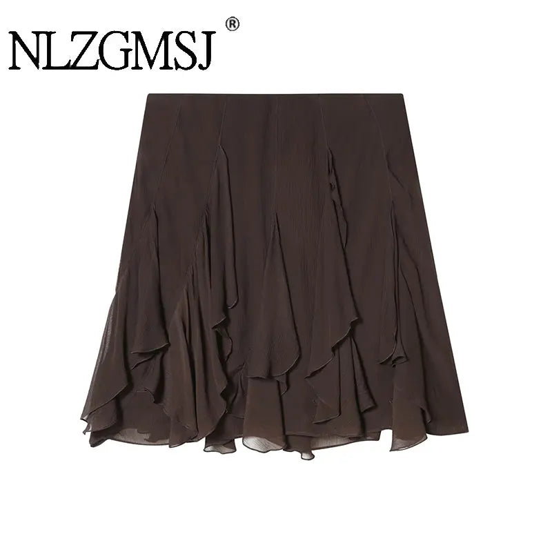Colette Pleated Mini Skirt