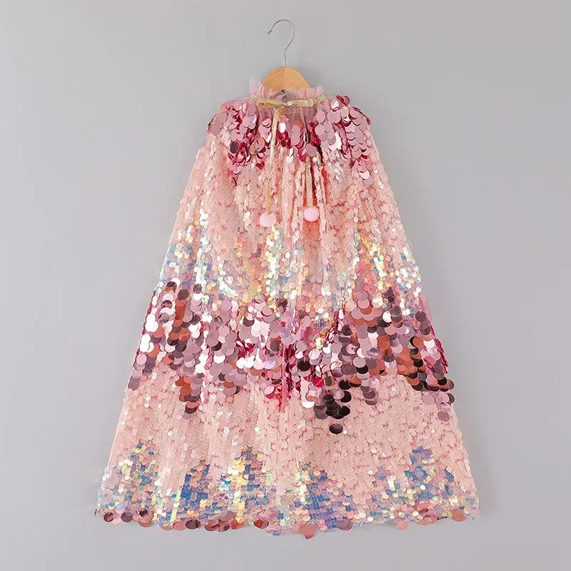 Little Sovereign Tulle Cape Dress