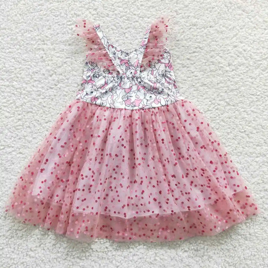 Meadow Flutter-Sleeve Dress
