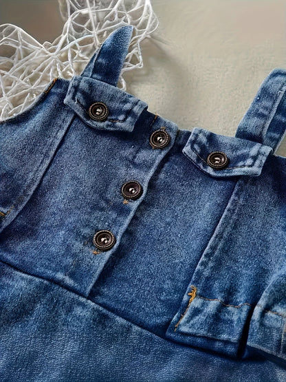 Indigo Denim Romper