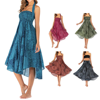 Juniper Floral Elastic Skirt