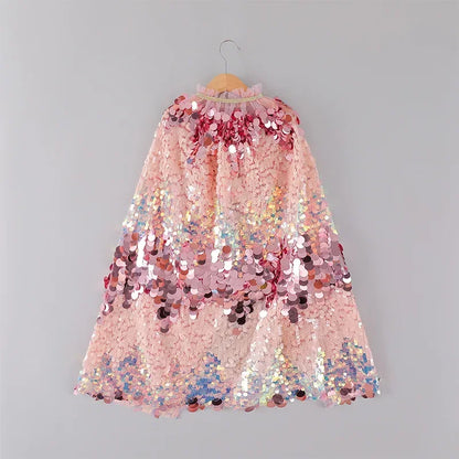 Little Sovereign Tulle Cape Dress