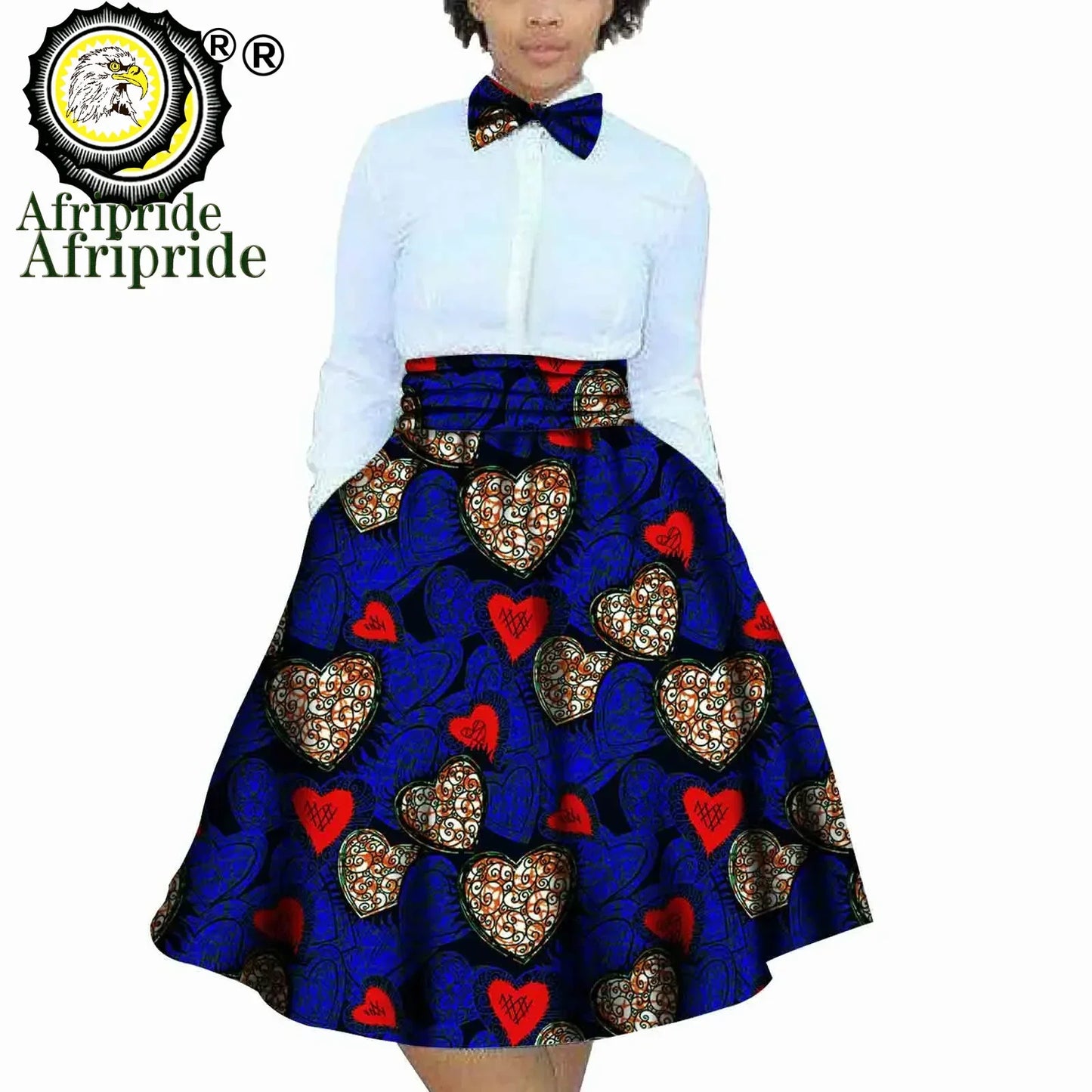 Amara Ankara Print Skirt