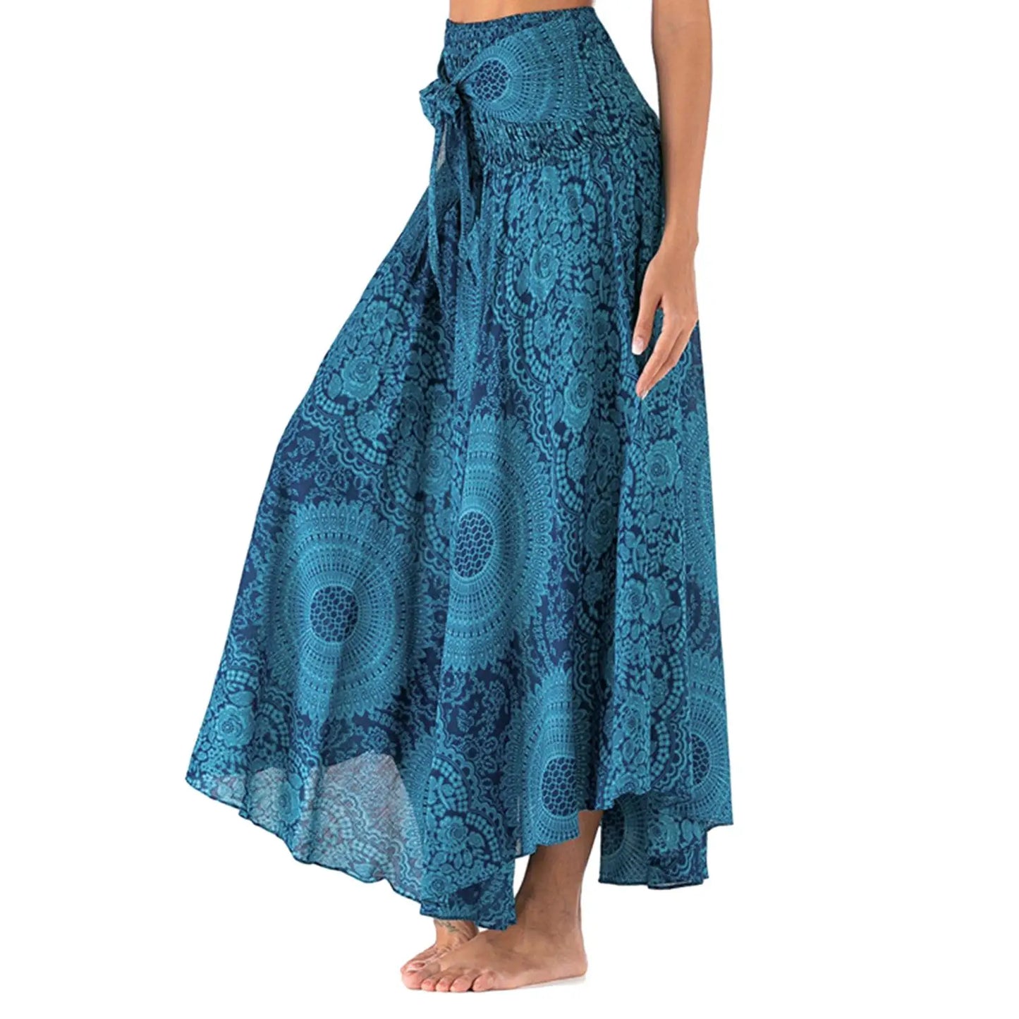 Juniper Floral Elastic Skirt