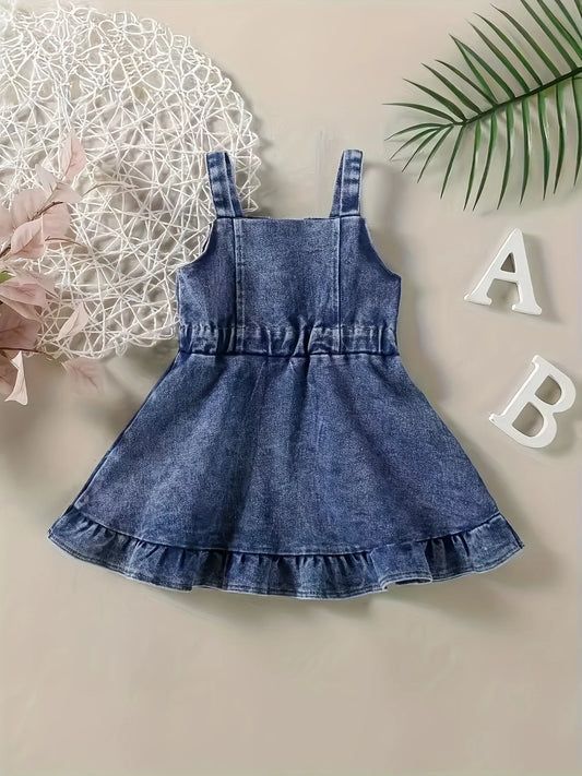 Indigo Denim Romper