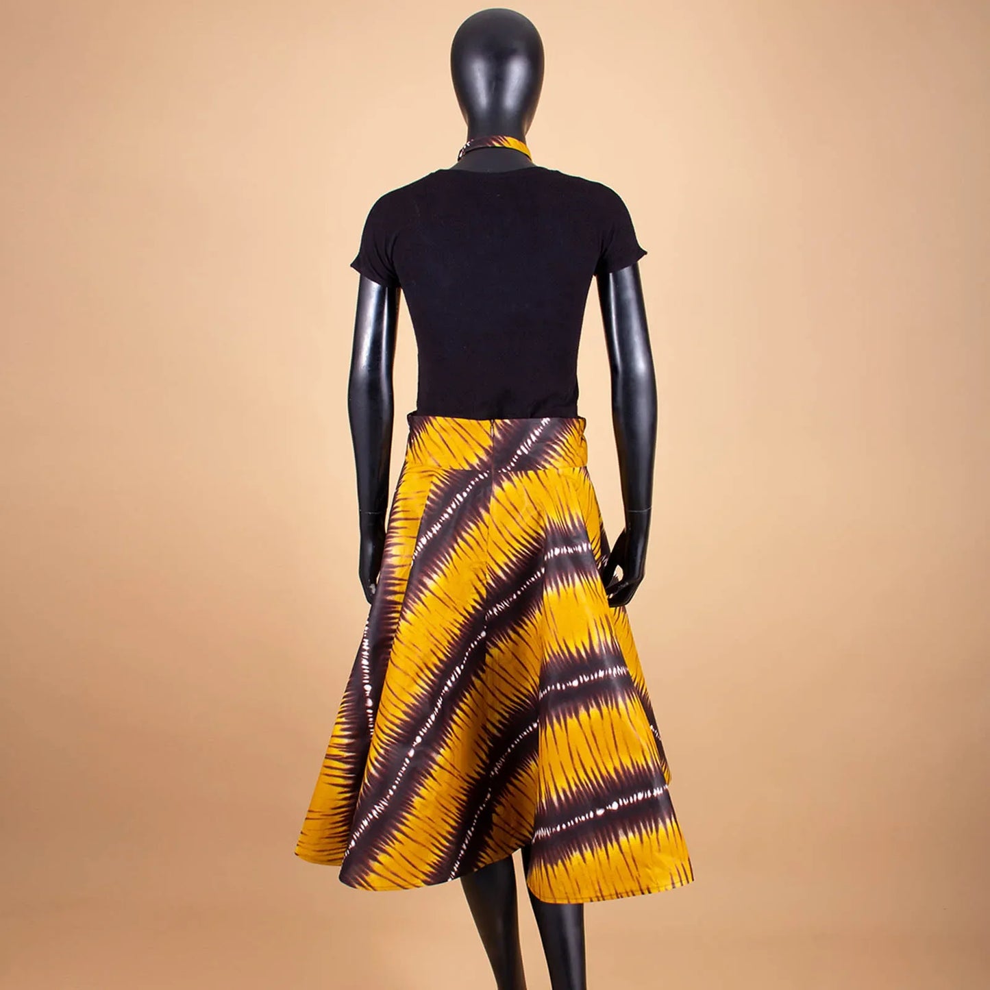 Amara Ankara Print Skirt