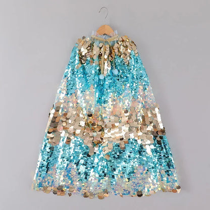 Little Sovereign Tulle Cape Dress