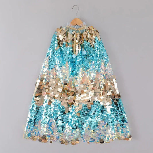 Little Sovereign Tulle Cape Dress