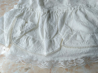 Vivienne Lace-Trim Skirt