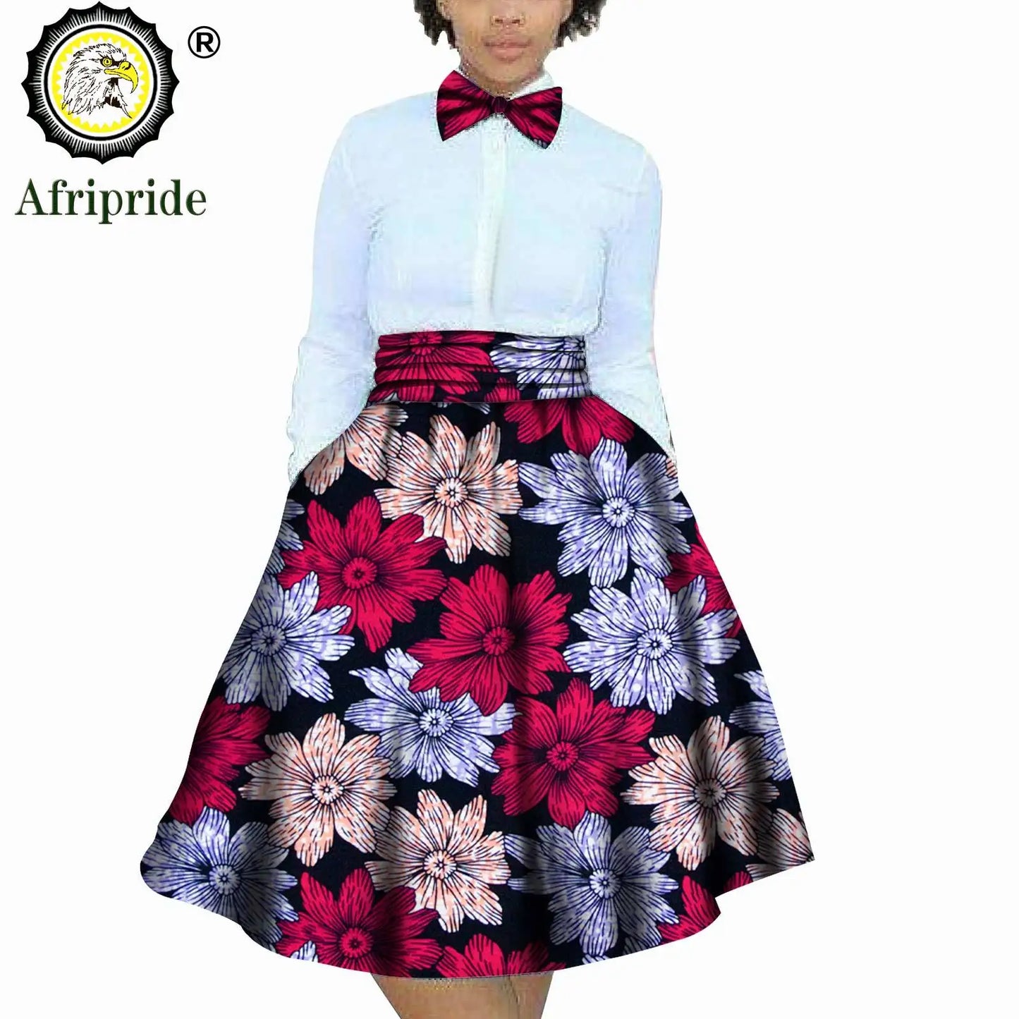 Amara Ankara Print Skirt
