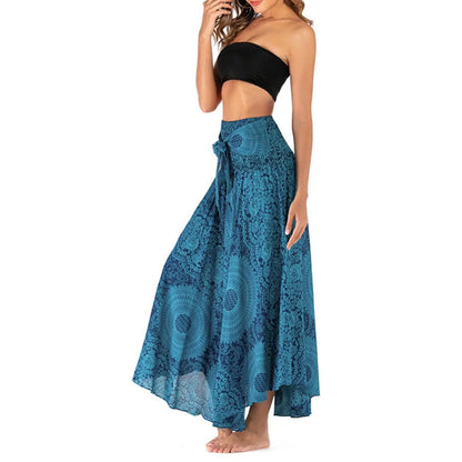 Juniper Floral Elastic Skirt