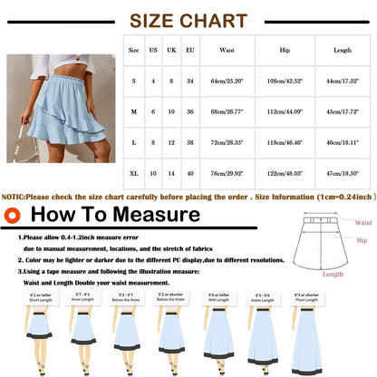 Odette Ruffle Mini Skirt