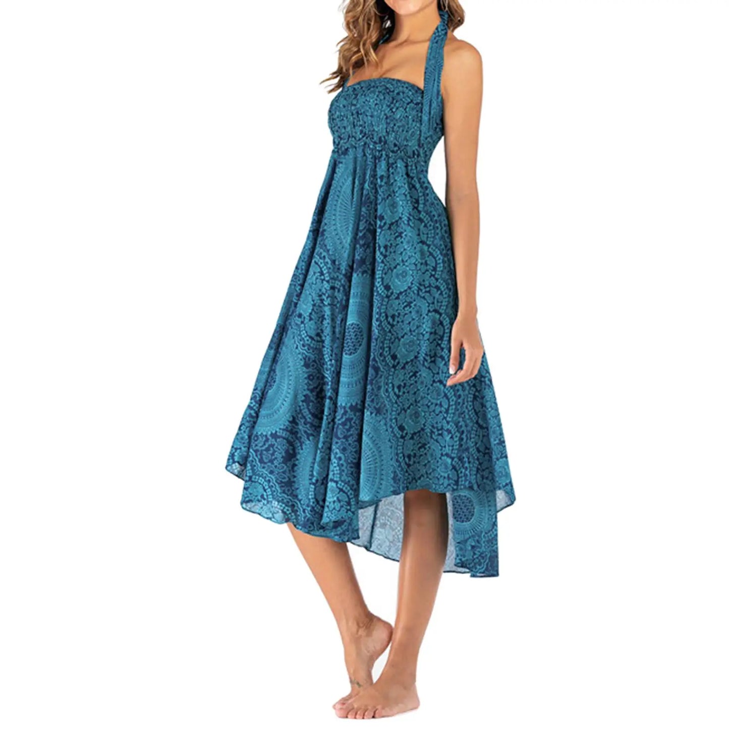 Juniper Floral Elastic Skirt
