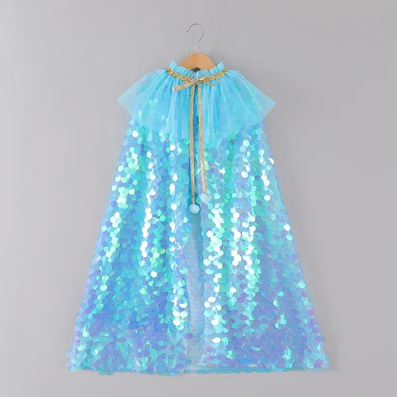 Little Sovereign Tulle Cape Dress